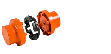 Acoplamento elástico com garras